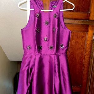 Purple Homecoming Dress